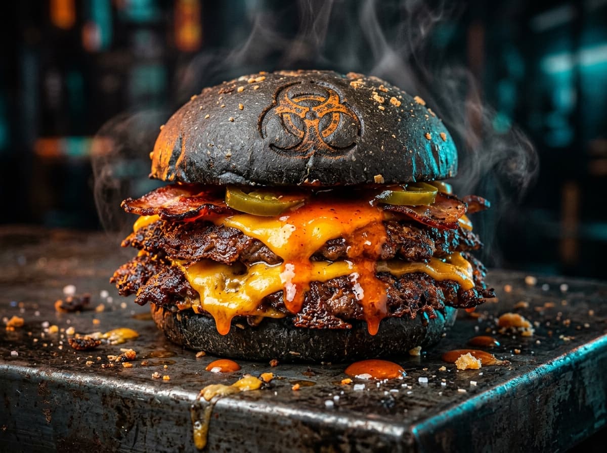 The Pyro-Crush Cell Burger